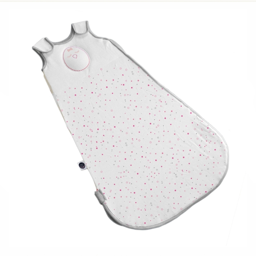 Nested Bean Zen Sack Classic Pink Stars